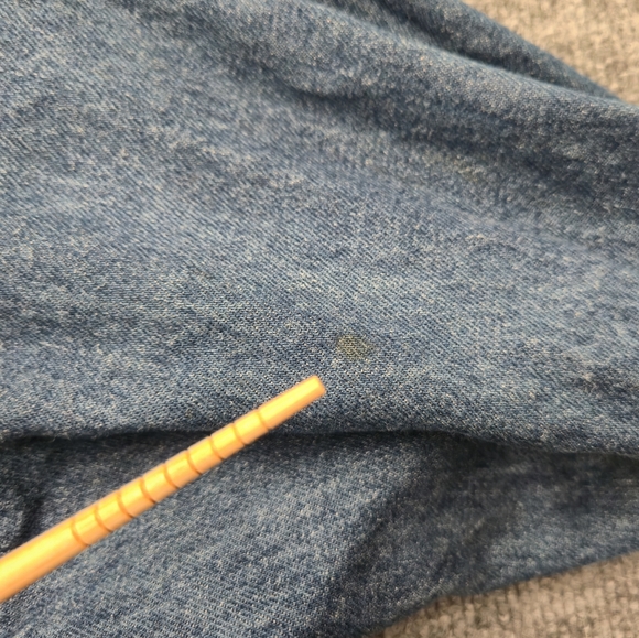 Vtg 80s 90s Calvin Klein Denim Jacket L Made in USA Trucker Jean Coat Vintage‎ - Picture 11 of 16